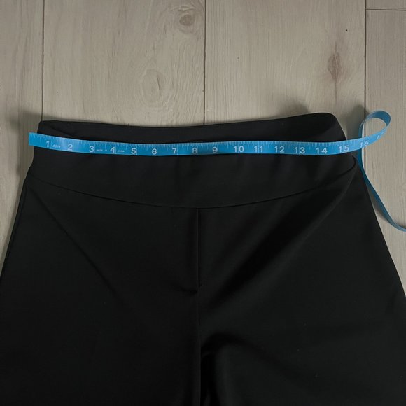 Wide-leg Black Work Pants with Stretch - Picture 6 of 8